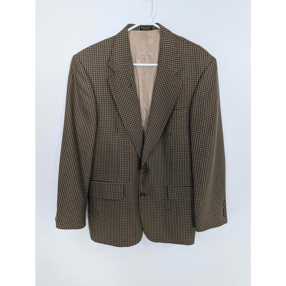 Oscar de la Renta Men's Blazer Size 39S Sport's Coat 100% Wool Business Casual